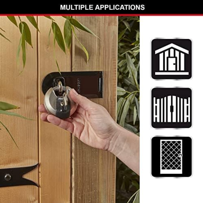 Lock Sağlam Diskli Asma Kilit, M40EURT, Depolama Üniteleri, Bahçe Kulübeleri, Garajlar, Römorklar ve Daha Fazlası için Uygundur