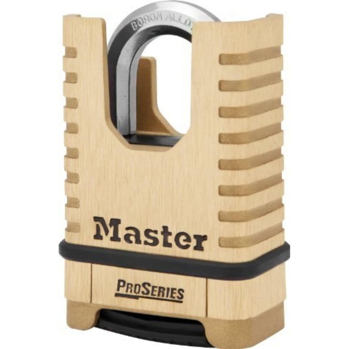 Lock, pirinç, asma kilit, ProSeries 2-1/4 inç genişliğinde kendi şifreli kilidinizi ayarlayın, 1177D, 15,3 cm x 7,5 cm x 3,5 cm