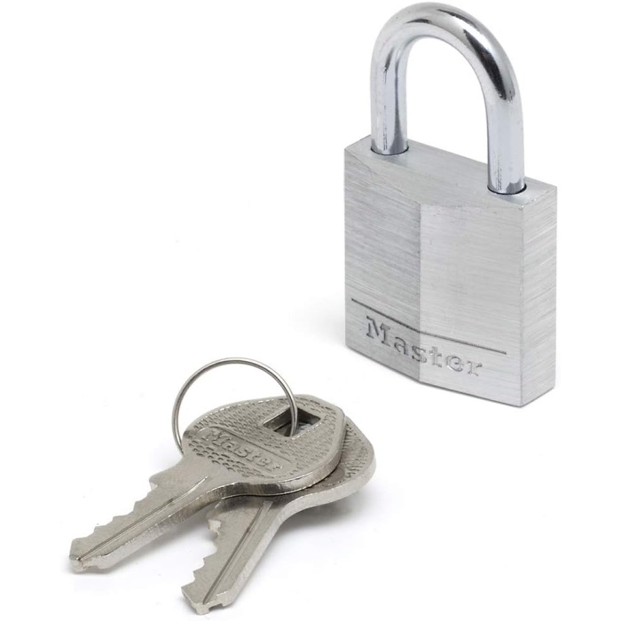 Lock Katı Aluminyum Asma Kilit 30 mm, Metalik