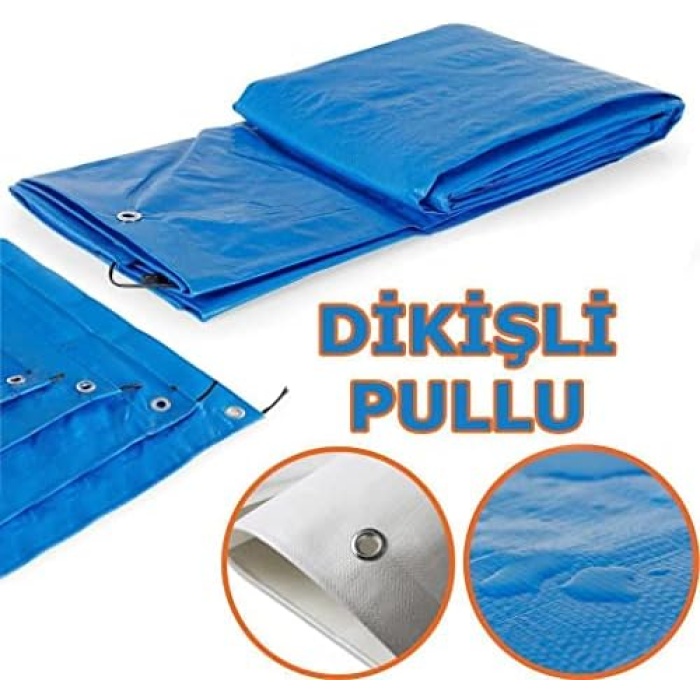 Ebatlı Su Geçirmez Pullu Çadır Branda Tente 10x10
