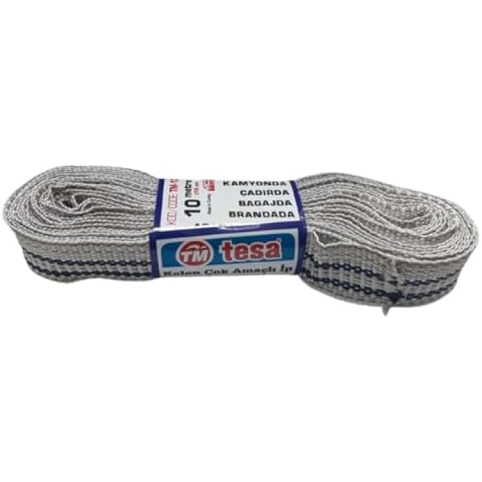 Kolon İp – Çok Amaçlı Dayanıklı İp, Çadır, Branda, Kamyon ve Bagaj Kullanımı için, 10 Metre