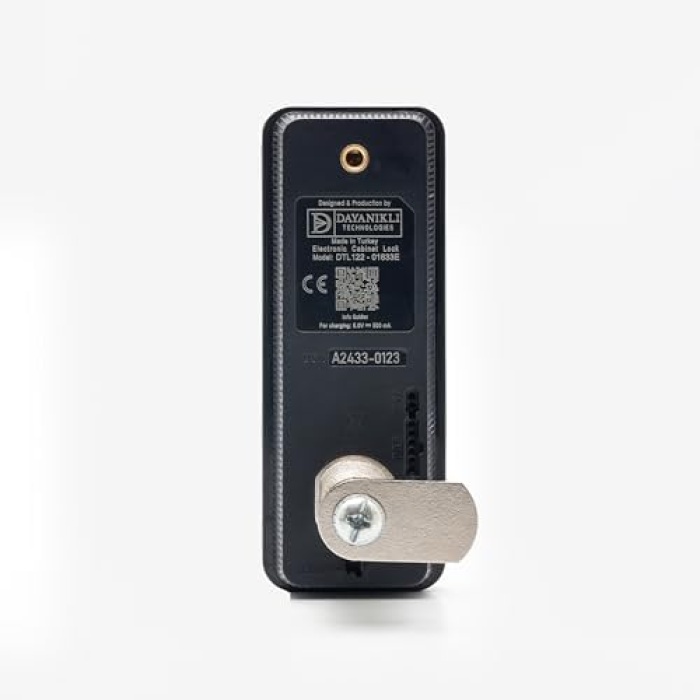 TECHNOLOGIES DTL122 Elektronik Şifreli KAbin Kilidi (Siyah)