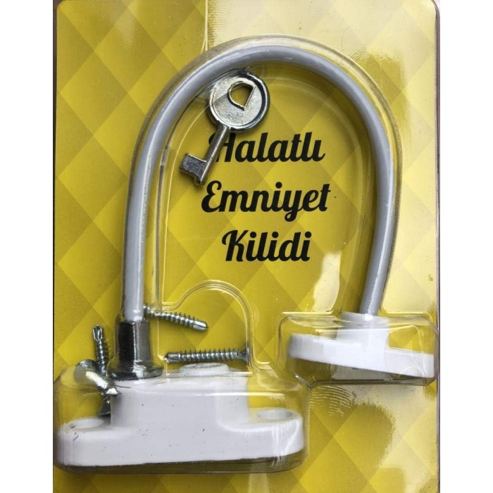 Halatlı Pencere Kapı Emniyet Kilidi