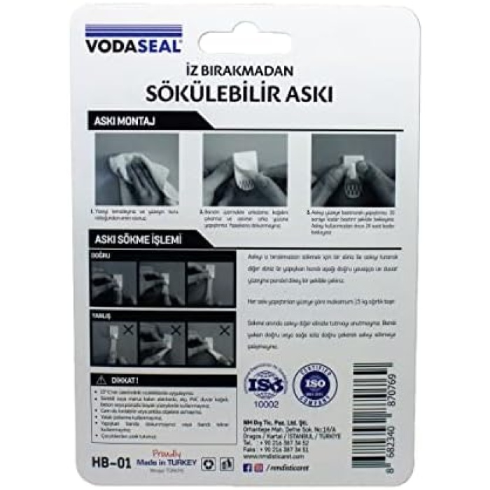 Siyah 3lü İz Bırakmayan Askı, Siyah