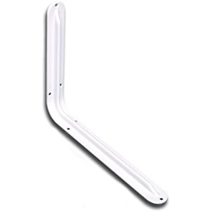 Raf Altı Raf Ayağı Konsol L Demir Beyaz 26,5 * 33,5 cm