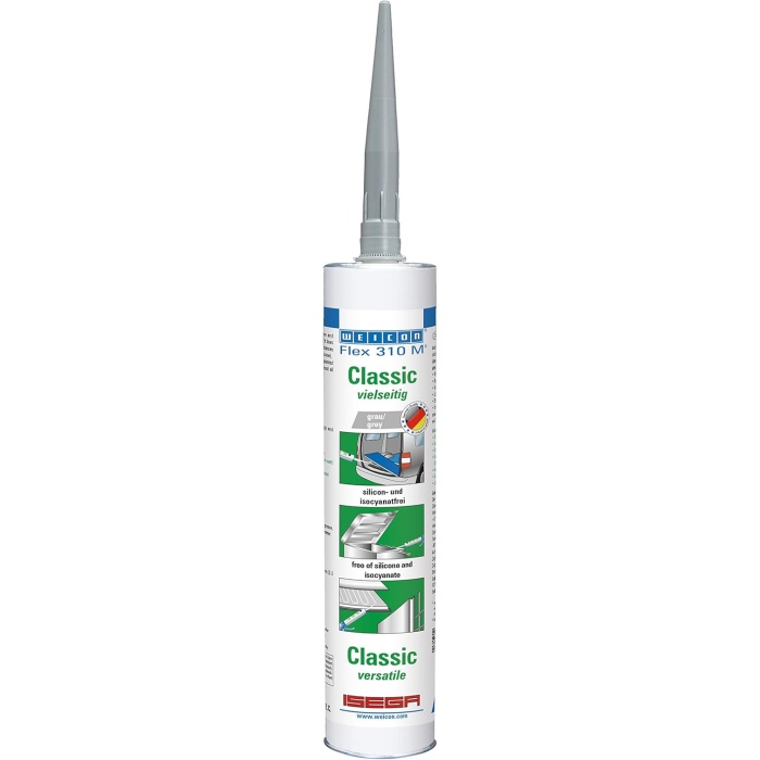 Flex 310 M Classic | 310 ml | Gri | MS-Polimer | Elastik 1 bileşenli yapıştırıcı