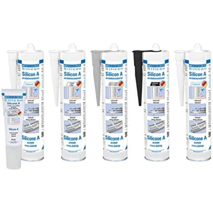 Silikon A | 310 ml | Şeffaf | Son derece elastik evrensel yapıştırıcı