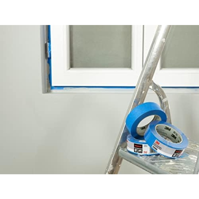 Hand-Masker 2090 profesyonel boya bandı, pürüzsüz yüzeyler için, UV ışınlarına dayanıklı, iç ve dış mekan, 24 mm x 50 m