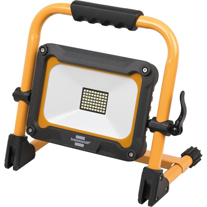 Akülü LED çalışma spotu Jaro 3010 MA (30 W, 3200 lm, 6500 K, IP54, Powerbank fonksiyonlu LED şantiye projektörü, 12 saat aydınlatma süresi, 3 kademeli)