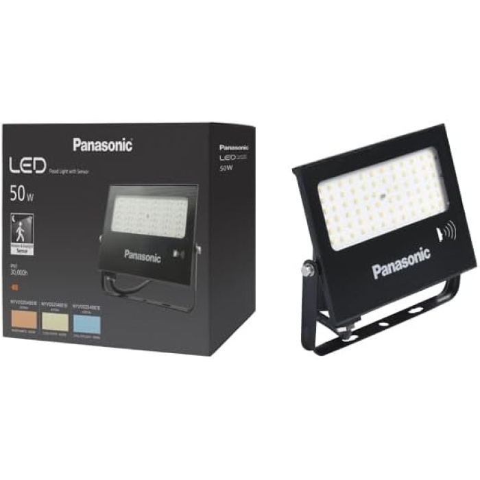 LED FLOODLIGHT SENSOR 50W 4270LM 3000K