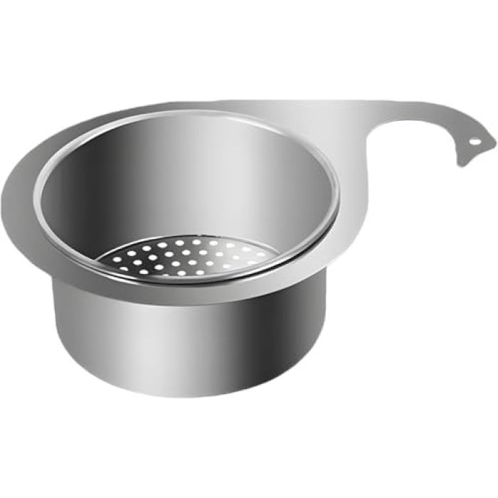 Tasarımlı Paslanmaz Lavabo Drenaj Sepeti! Lavabo Süzgeç Sepeti Şıklık ve Fonksiyon Bir Arada