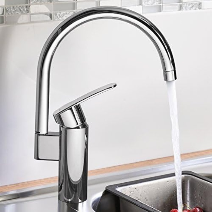 W Cosmopolitan QuickFix Eviye Bataryası |0°/150°/360° Dönüş Açısı | Krom | 32449001