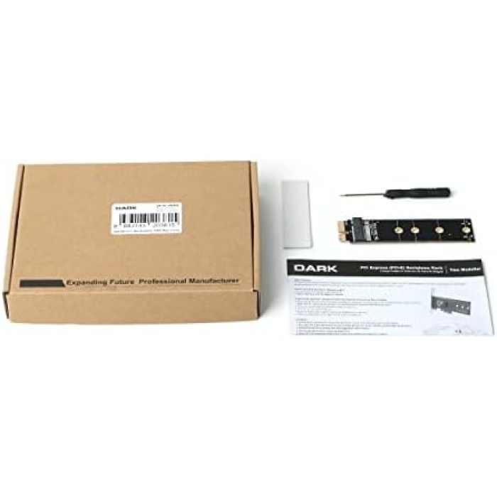 NVMe M.2 SSD to PCI-E X1 Dönüştürücü Kart (DK-AC-PEM1X)