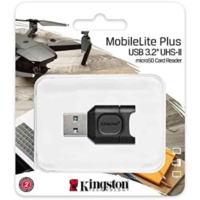 MobileLite Plus, USB 3.2 Gen1 microSDHC/SDXC UHS-II Kart Okuyucu, MLPM