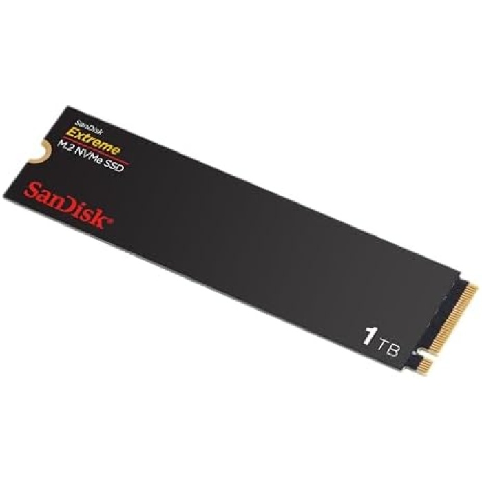 Extreme M.2 NVMe SSD 1 TB (dahili SSD, PCIe Gen 4.0, 5.150 MB/snye kadar, nCache-teknolojisi, 5 yıl garanti)