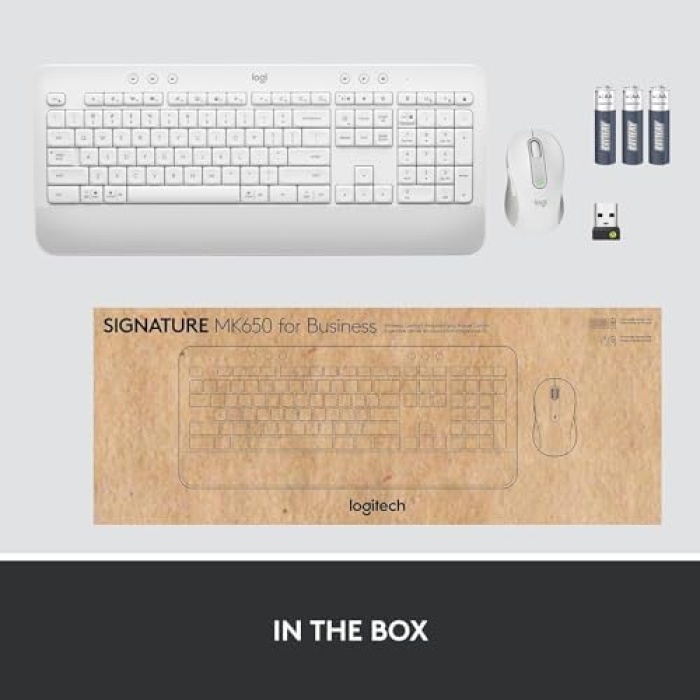 Signature MK650 Multi-Device Bolt Alıcılı Bluetooth Kablosuz Klavye ve Mouse Seti Türkçe Q