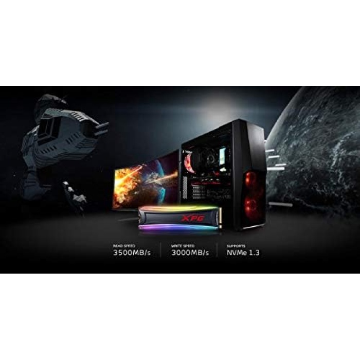 Ssd 1Tb Gen3X4 M2 2280 S40G Rgb Pcie