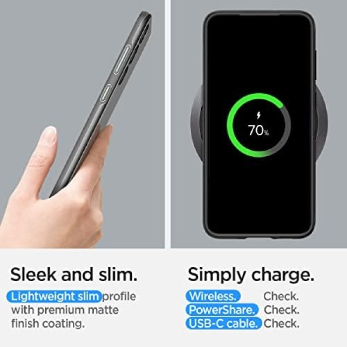 Galaxy S23 Kılıf Thin Fit Black - ACS05707