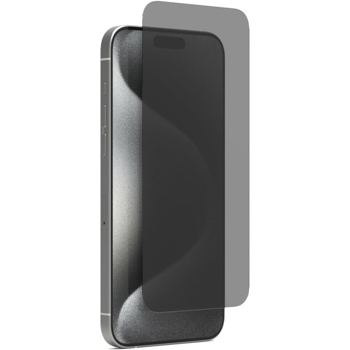 Trend iPhone 16 Pro Uyumlu Hayalet Ekran Koruyucu Yandan Görünmeyen Ekranı Tam Kaplayan Gizlilik Filtreli Görünmez Full Cam Ekran Koruma Privacy Cam Koruyucu