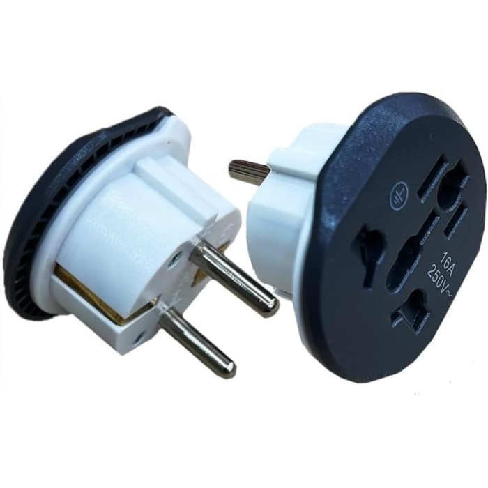 ELEKTRONİK Seyahat Tipi Universal Çevirici Priz Kompakt Tasarım 250V 16A İngiliz Fişi Amerikan Fişi Ve Avustralya Fişi Dönüştürücü Adaptör 1 Adet Trl adapter converter plug UK USA AU