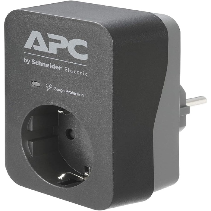 Schneider Electric Tekli Akım Korumalı Priz Gri PME1WB-GR