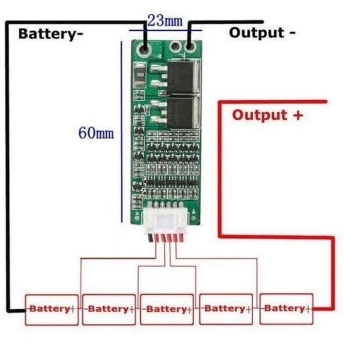 5S 15A Şarj ve Koruma Modülü