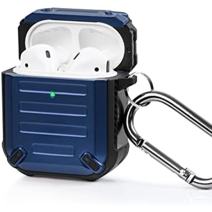 Apple AirPods Armor Kılıfı, Koyu Mavi