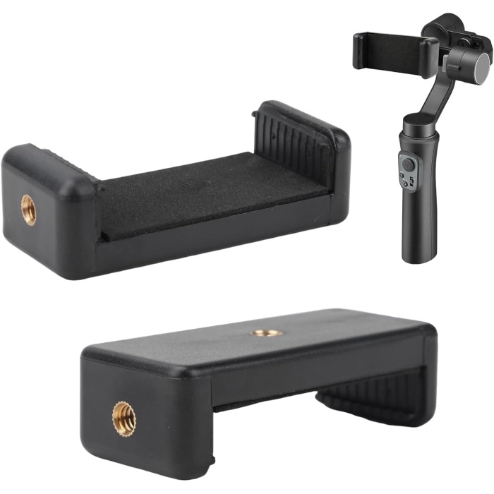 Akıllı Telefon Tutucu, Tripod Montaj Adaptörü, Klipsli Konnektör Başlığı, Selfie Çubuğu Başlığı, Seyahat Mini Tripod Başlığı
