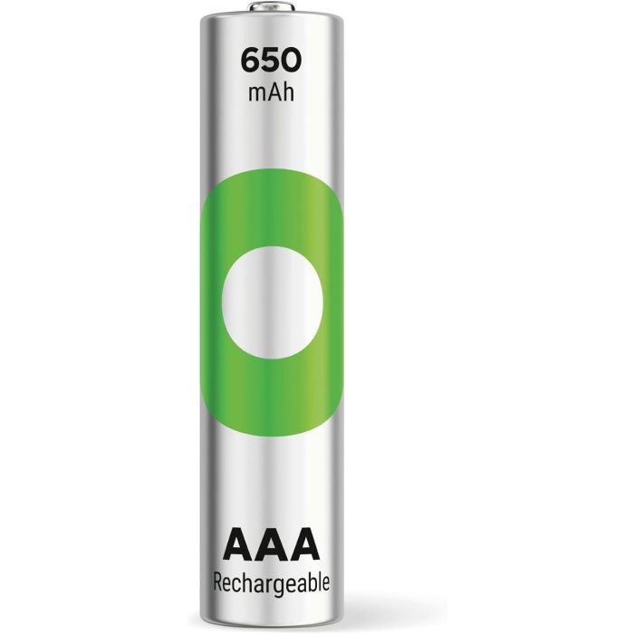 Batteries ReCyko 650 AAA İnce Kalem Ni-Mh Şarjlı Pil, 1.2 Volt, 4lü Kart