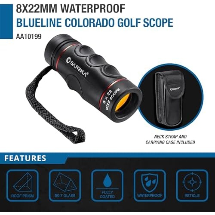 Blueline 8X22 Golfscope El Dürbünü