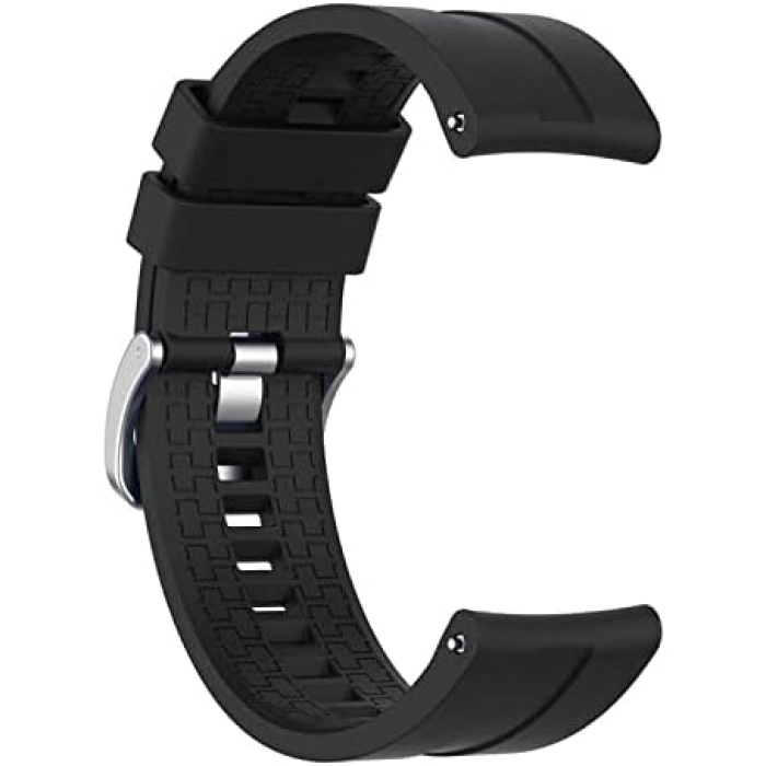 Huawei Watch Buds için Kordon, Silicone RapidBands Siyah