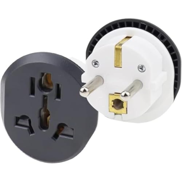Priz Çevirici, Amerikan Fişi, İngiliz Fişi, Avustralya Fişi Dönüştürücü Adaptör 16A 250V Universal Çevirici Türk Priz