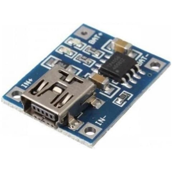 1A Lipo Li-On Pil Şarj Devresi Mini Usb