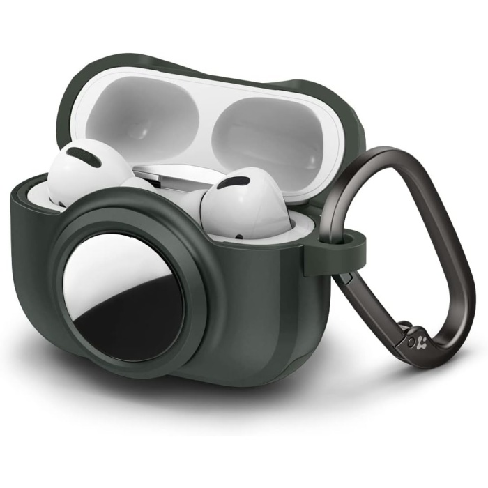 AirPods Pro (1. nesil) / AirTag için Kılıf Tag Armor Duo Military Green - ACS04391