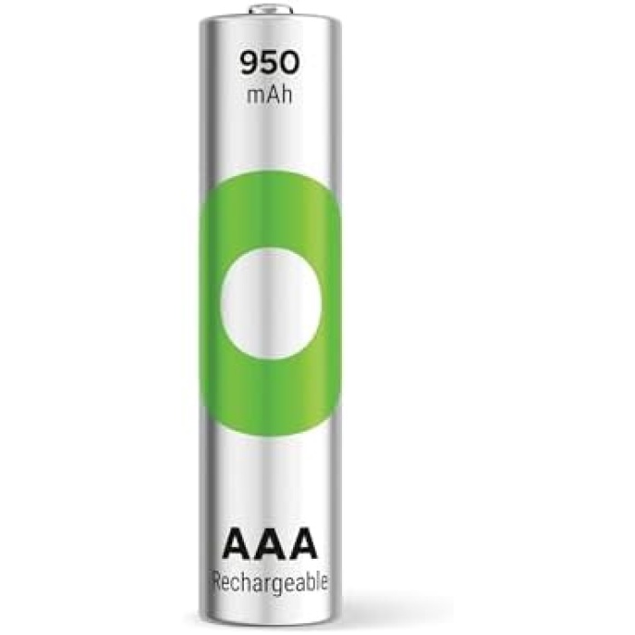 Batteries ReCyko 950mAh AAA İnce Kalem Ni-Mh Şarjlı Pil, 1.2 Volt, 6Lı Kart