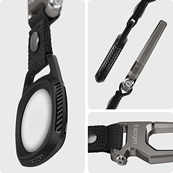 AirTag Kılıf Rugged Armor Matte Black - AMP01565