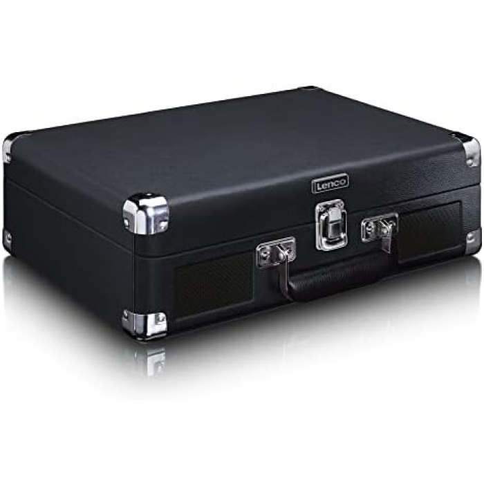 Phono TT-115 pikap - bavul pikap - Bluetooth - USB - 3 hız - PC olmadan USB üzerinden doğrudan kayıt - kayış tahriki - siyah