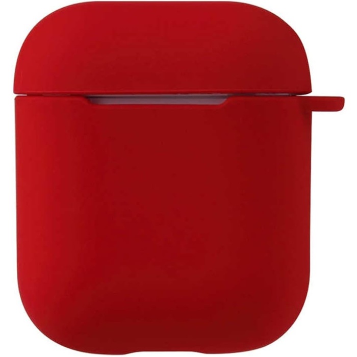 11566 Apple Airpods ile Uyumlu Kılıf, Airbag 11 Silikon, Kırmızı