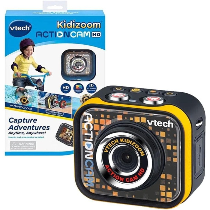 520203 Action Cam HD, aksiyon kamerası, tek kişilik, çok renkli, kutu boyutu: 20 x 27.9 x 5.8 cm