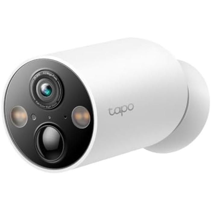 Tapo C425, 2K 4MP QHD, AI Desteği, Renkli Gece Görüşü, 300 Gün Şarj Süresi, Su Geçirmez, Yerel/Bulut Depolama, 150° Geniş Açılı, Solar Panel Desteği, Kablosuz Bataryalı Güvenlik Kamerası