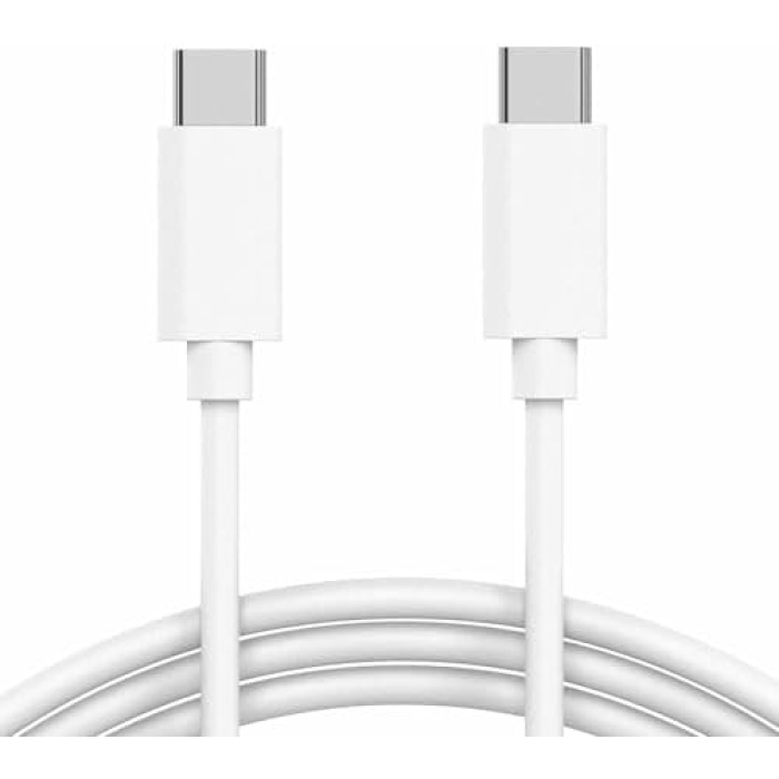 Apple iPhone 15 Pro için Type-C - Type-C Kablo Beyaz
