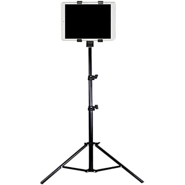 Tripod Ayaklı Tablet Tutucu, 360 Derece Hareketli, 2 Metre Uzanabilir