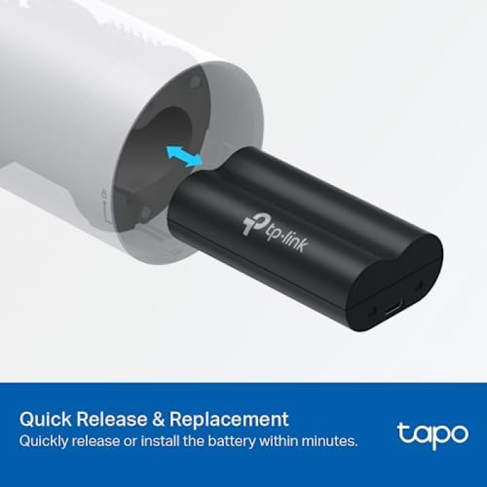 TP-Link A100, Bataryalı Kameralar İçin Şarj Edilebilir Yedek Batarya