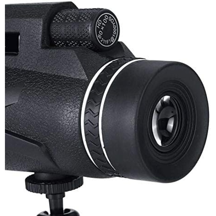 80X Dürbün Zoom Tek Göz Monoküler HD El Teleskobu