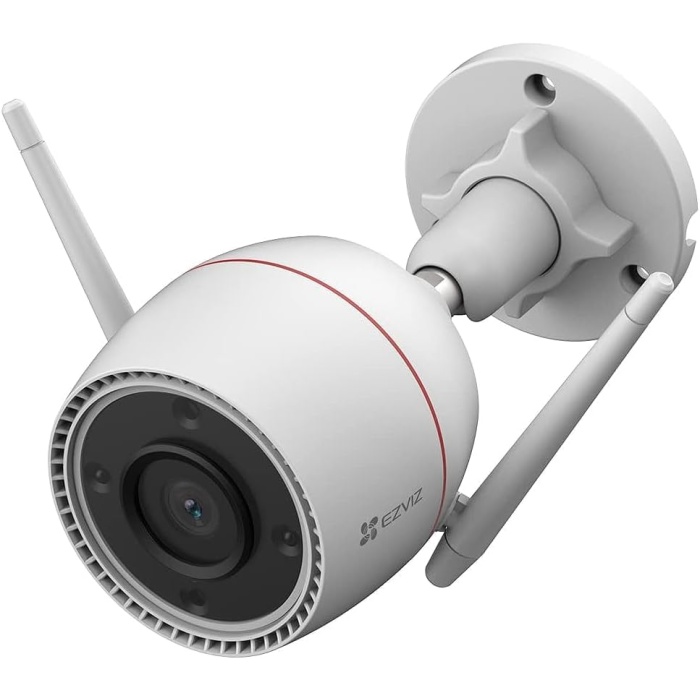 H3C Color Wi-Fi Akıllı Ev Kamerası, 3 MP, 2304 × 1296 Çözünürlük, Gri