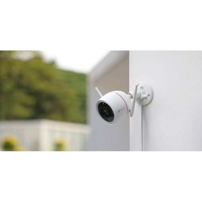 H3C Color Wi-Fi Akıllı Ev Kamerası, 3 MP, 2304 × 1296 Çözünürlük, Gri