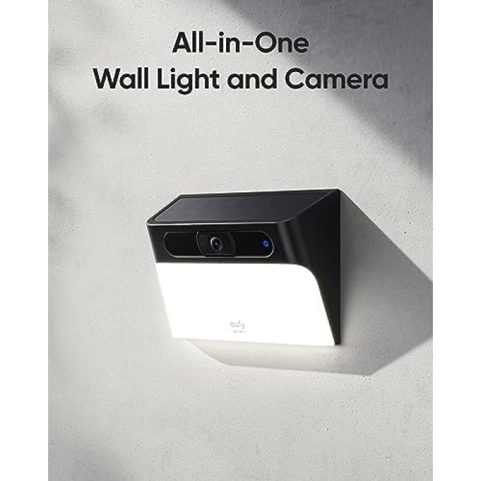 security  2K Duvar Lambalı S120 Solar Kamera, T81A0