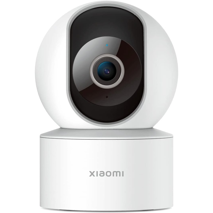Akıllı Kamera C200, 1080p WiFi Kamera, Bebek Monitörü, İç Mekan Kamerası, Evcil Hayvan Kamerası, Gece Görüşü, 360° Dönen Başlık, Beyaz