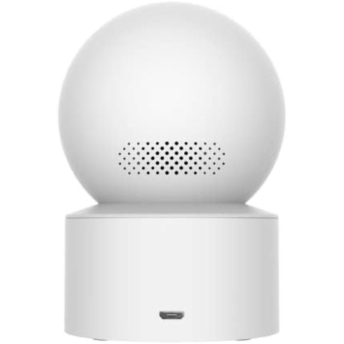 Akıllı Kamera C200, 1080p WiFi Kamera, Bebek Monitörü, İç Mekan Kamerası, Evcil Hayvan Kamerası, Gece Görüşü, 360° Dönen Başlık, Beyaz