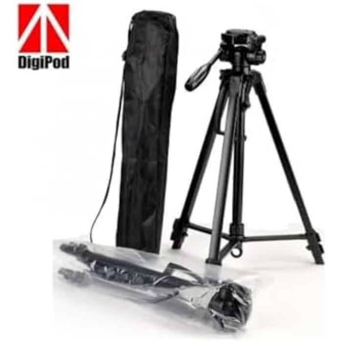 Profesyonel Digipod TR-462 Kamera ve Telefon Standlı Ayarlanabilir 157cm Tripod